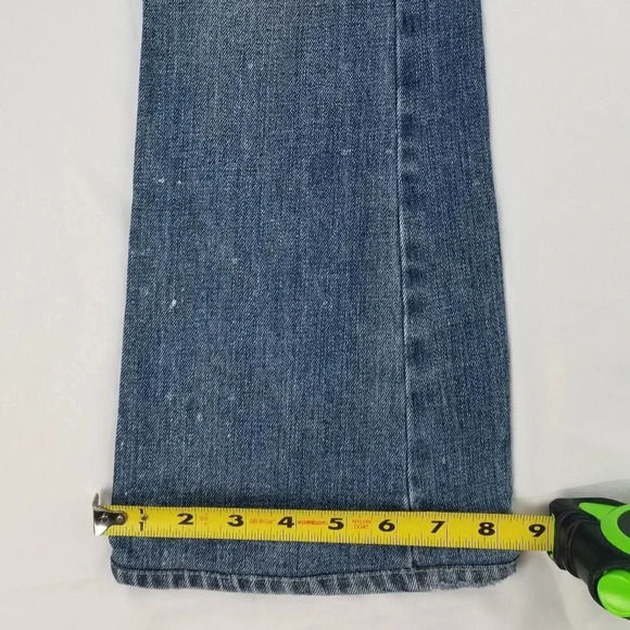 Madewell Factory Distressed 24X32 Blue Denim Jeans - Picture 8 of 9